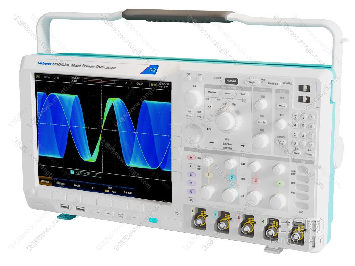 现代示波器 电子测量仪 工业设备
