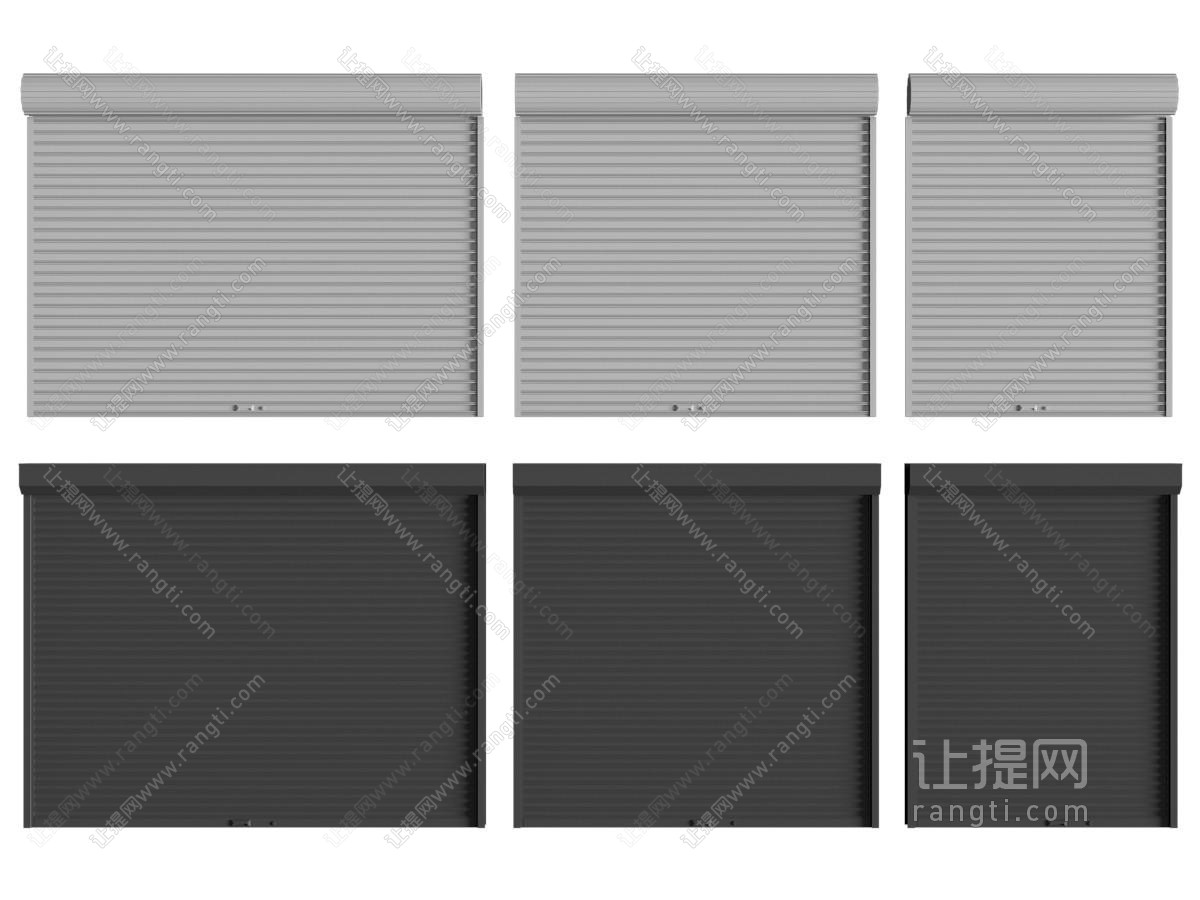 现代防盗门 卷闸门 大门