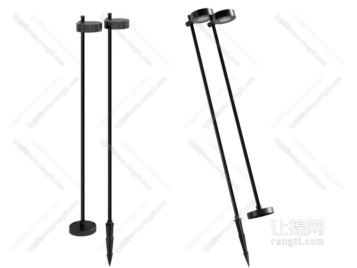 现代极简落地灯