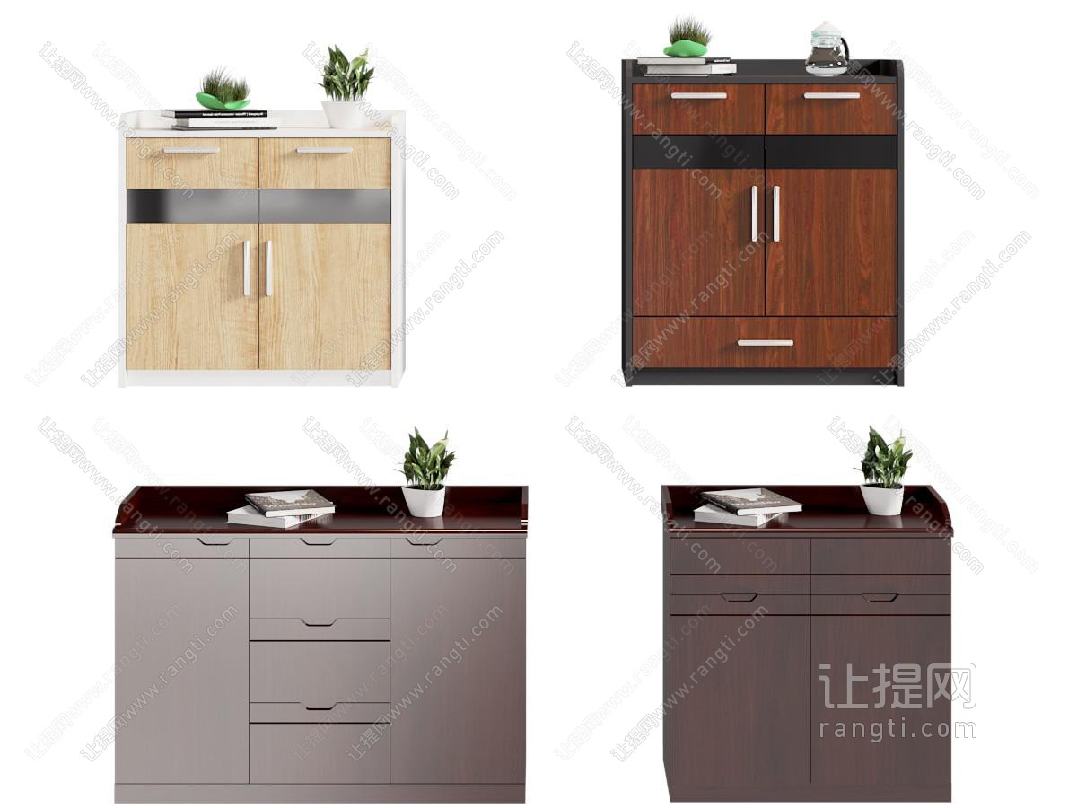 现代餐边柜