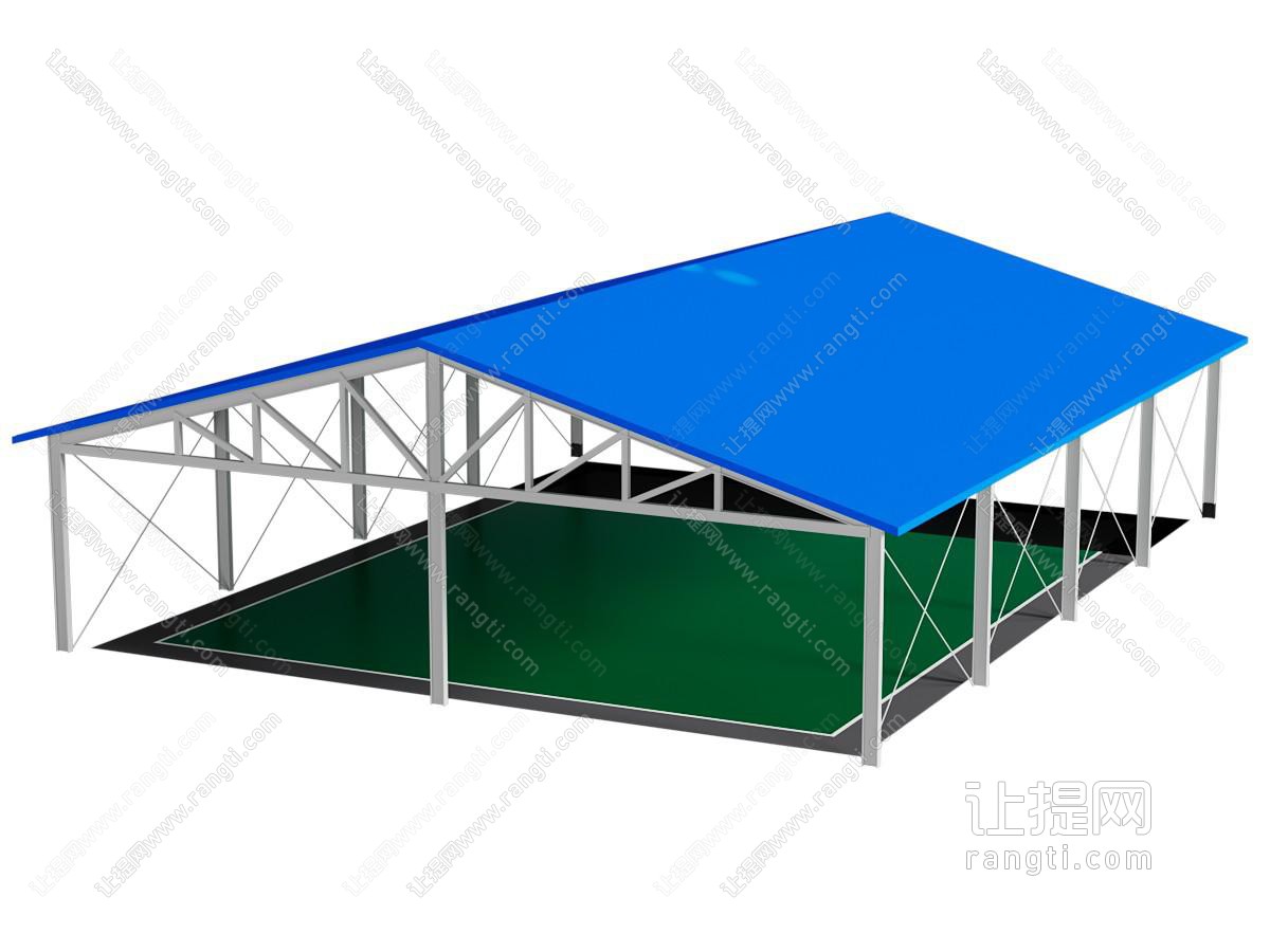 现代钢结构简易房 工业厂房 厂房建筑