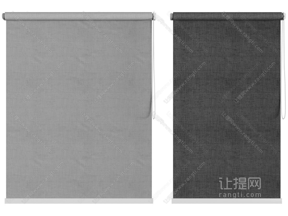现代布艺拉帘 罗马帘