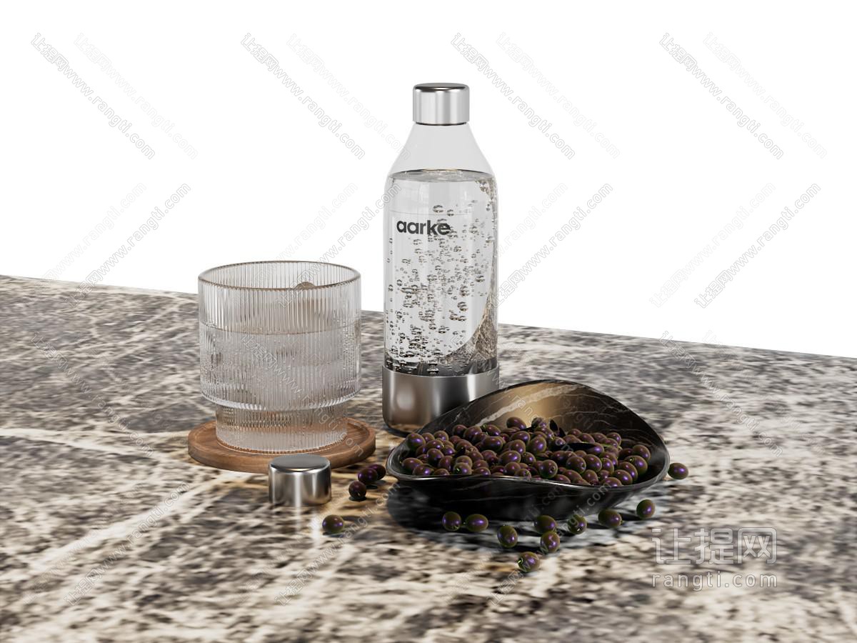 现代玻璃杯子 水杯 瓶子 茶具杯子
