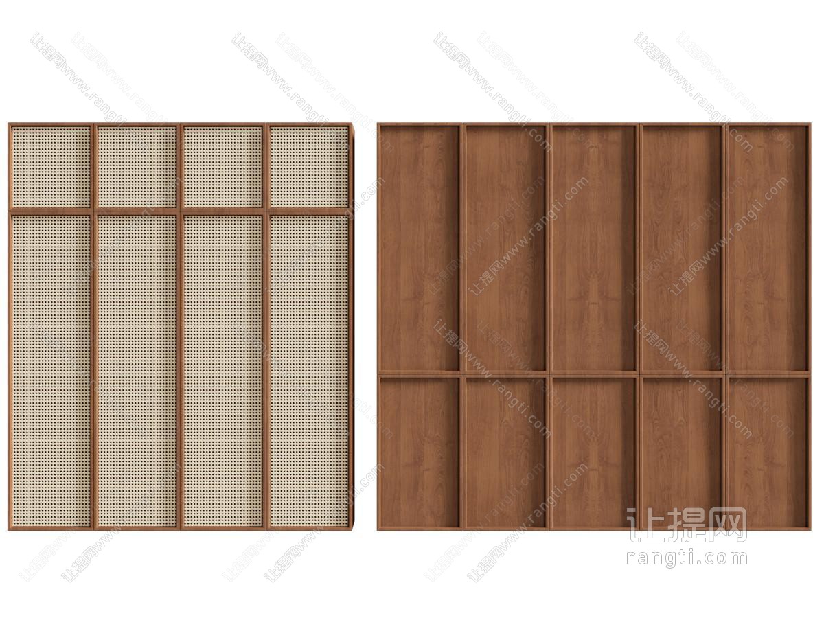 侘寂风中古风隔断