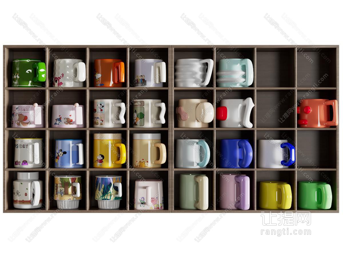 现代杯架 陶瓷咖啡杯