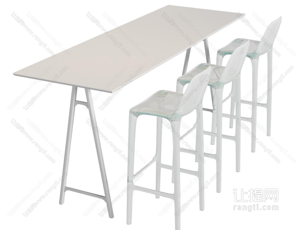 现代吧台吧椅