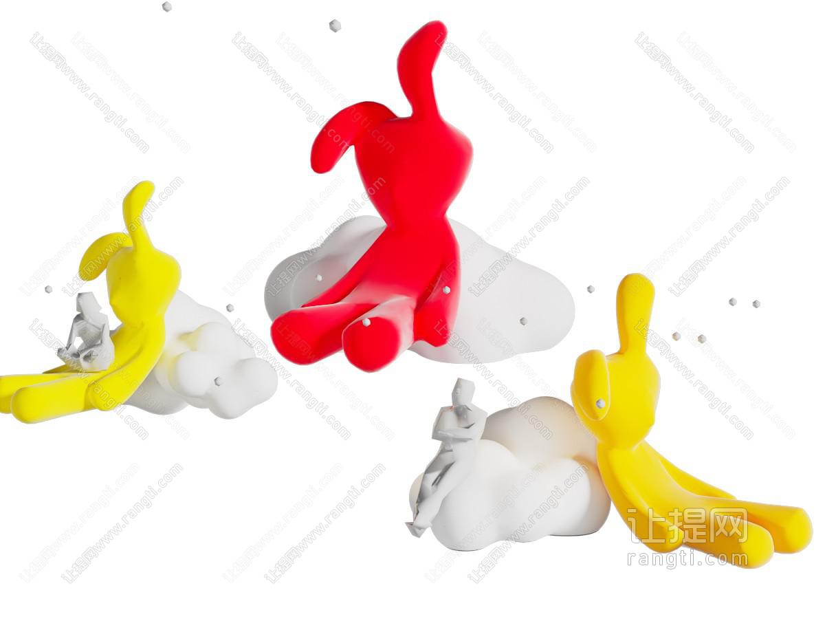 现代城市雕塑小品 美陈