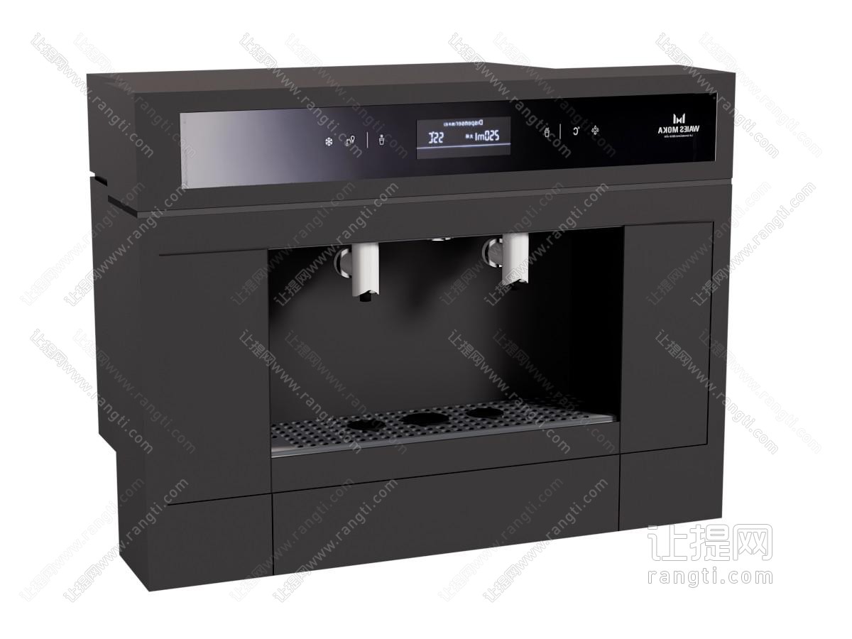 现代嵌入式咖啡机 厨房电器