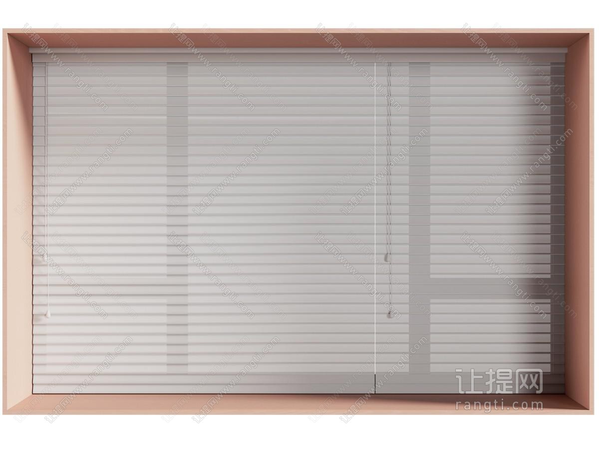现代飘窗梦幻窗帘 百叶窗帘 拉帘
