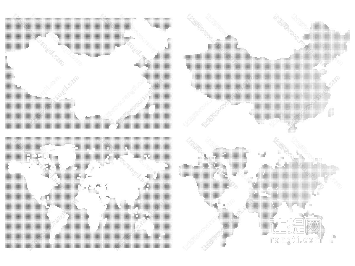 现代地图墙饰挂件