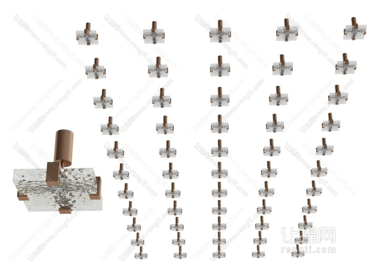 现代水晶灯 金属灯 吸顶灯