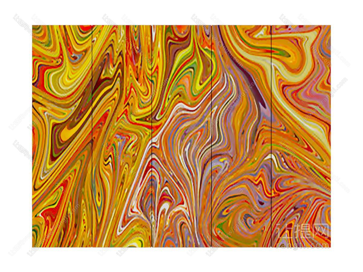 现代装饰挂画 抽象肌理画