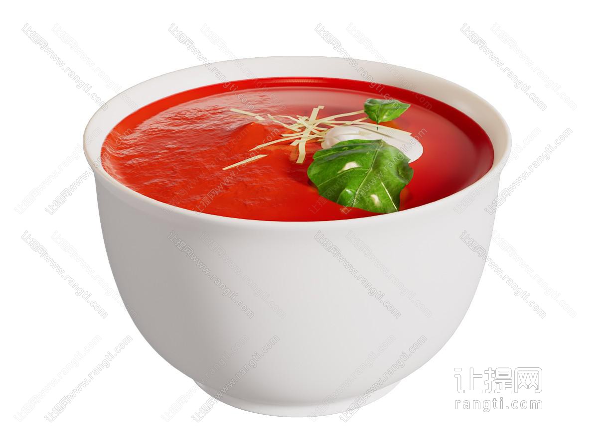 现代碗装食物