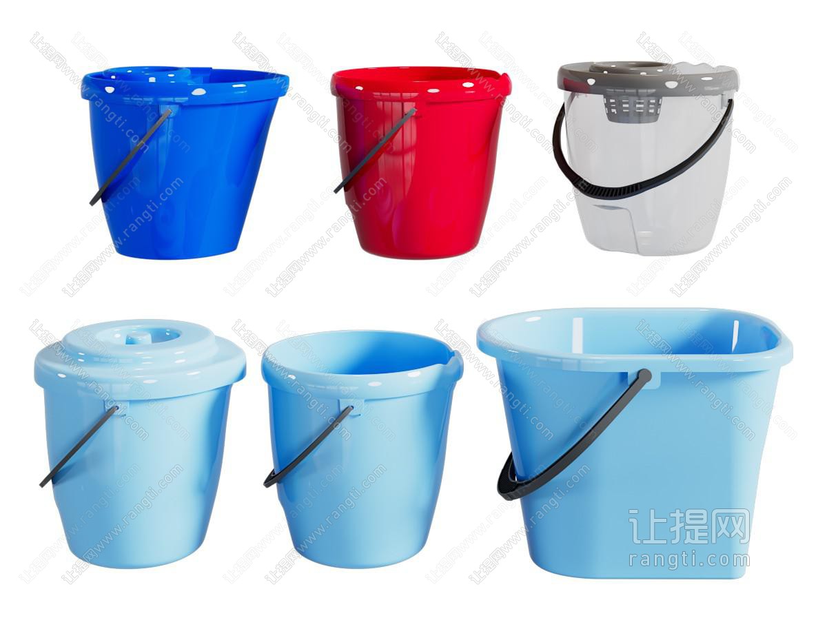 现代塑料水桶 生活用品