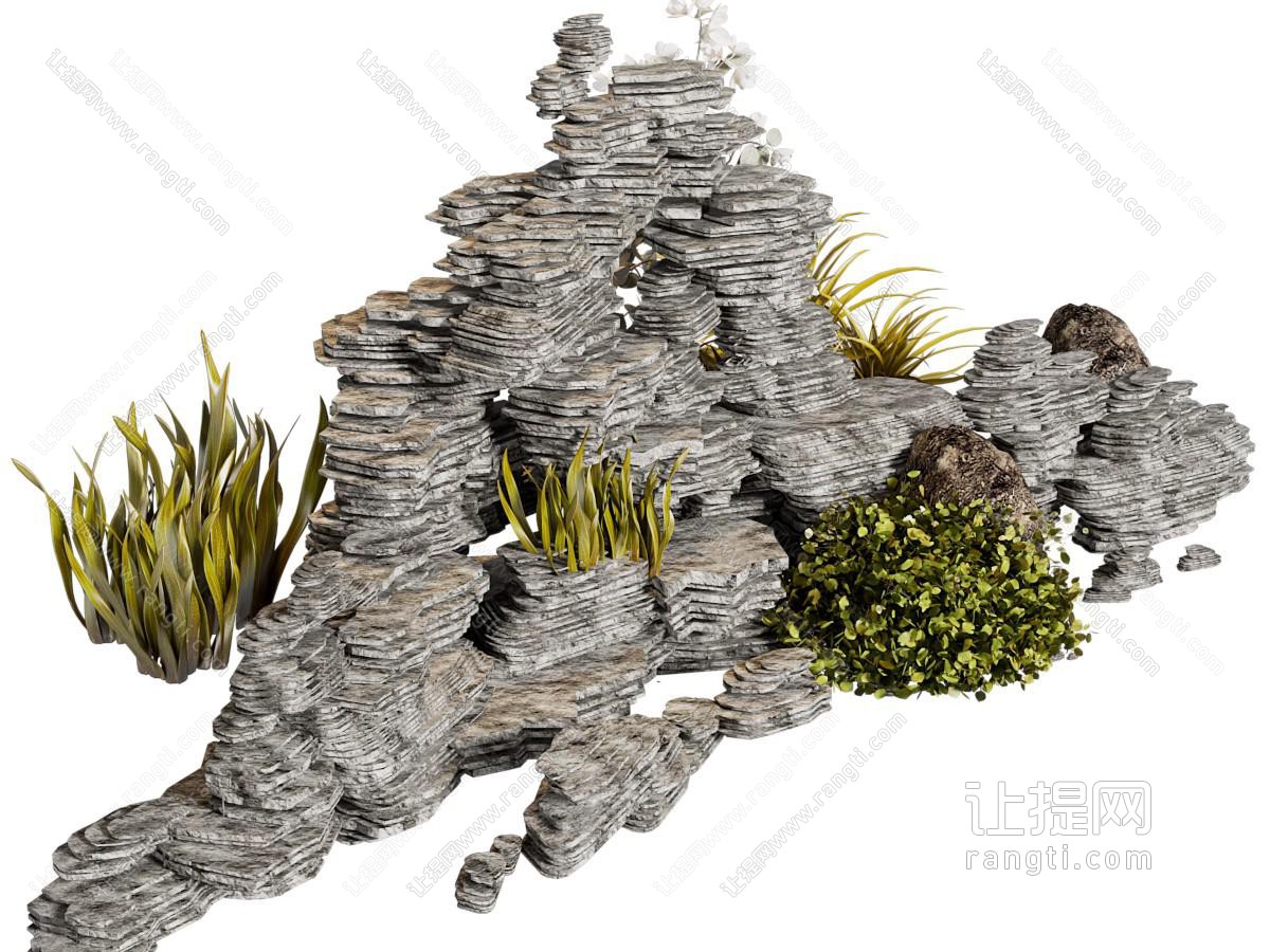 现代假山 景观石头