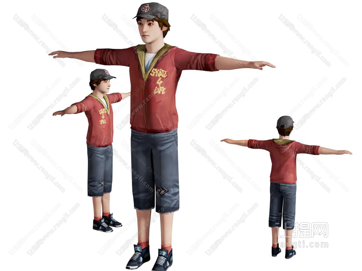 现代男人 人物