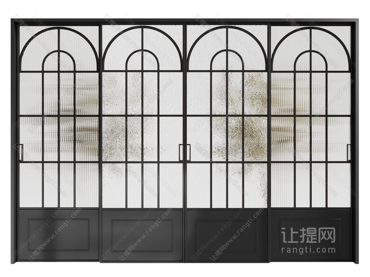 法式玻璃推拉门 房门