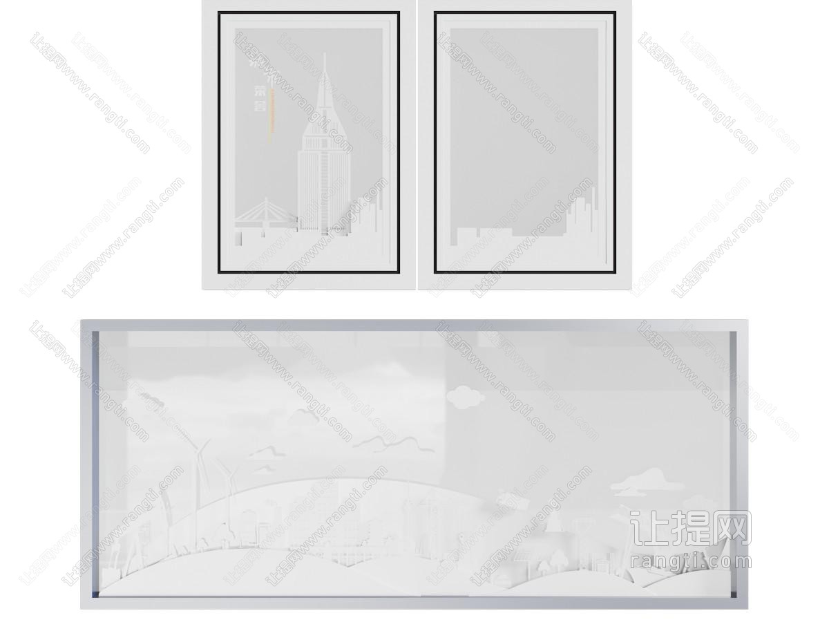 现代装饰挂画