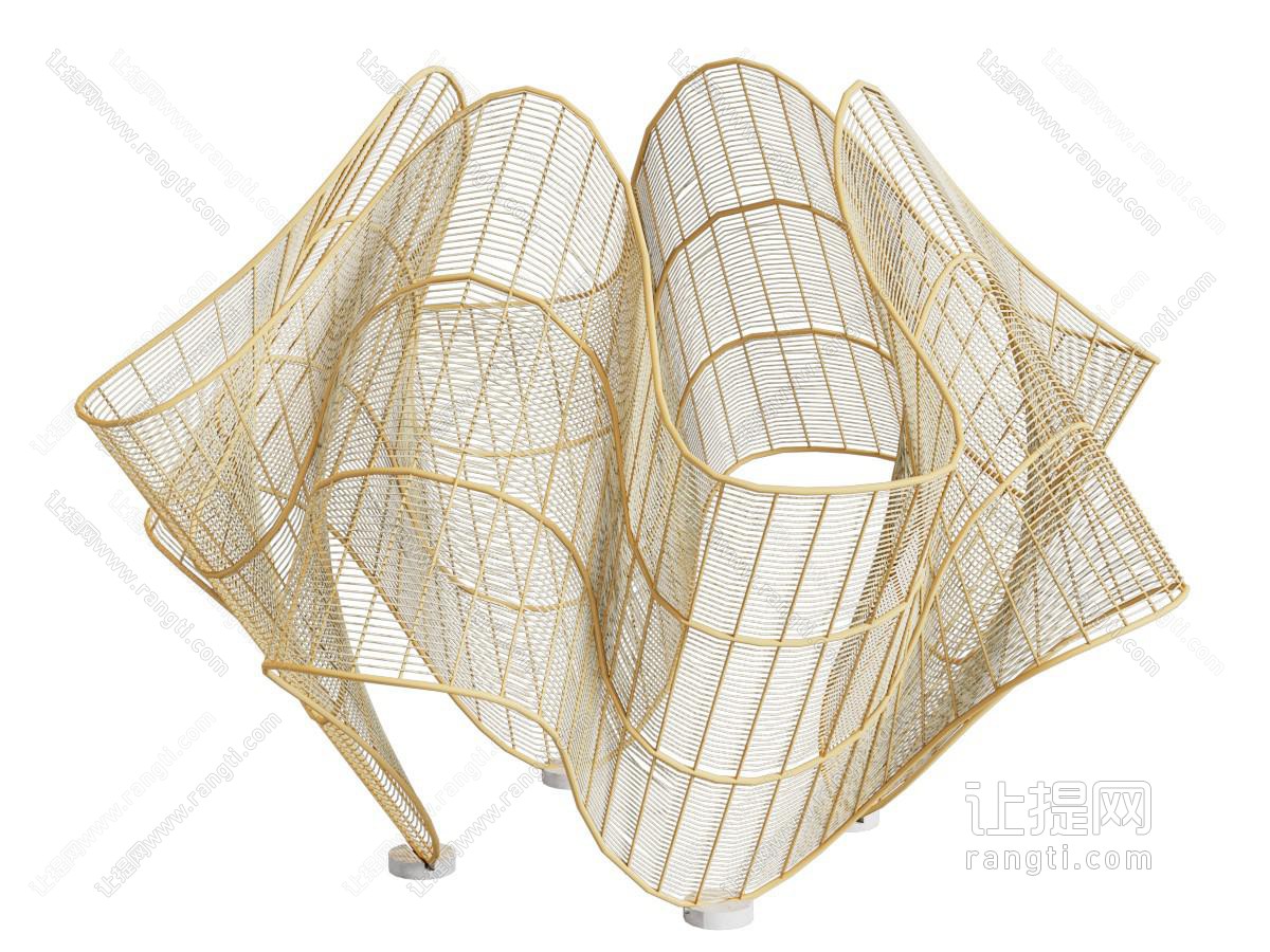 现代城市雕塑小品 概念建筑 艺术造型