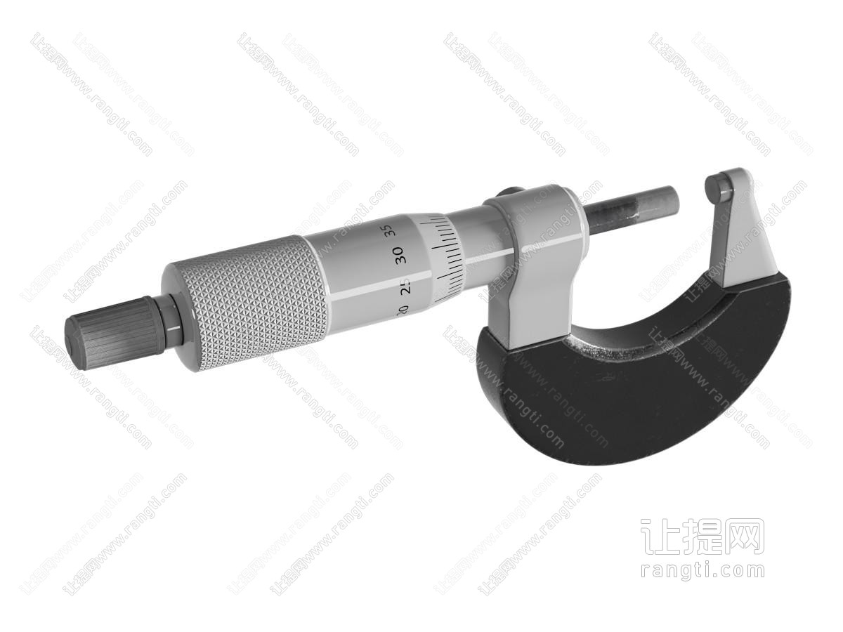 现代千分尺 螺旋测微器 微米 测微计 五金工具