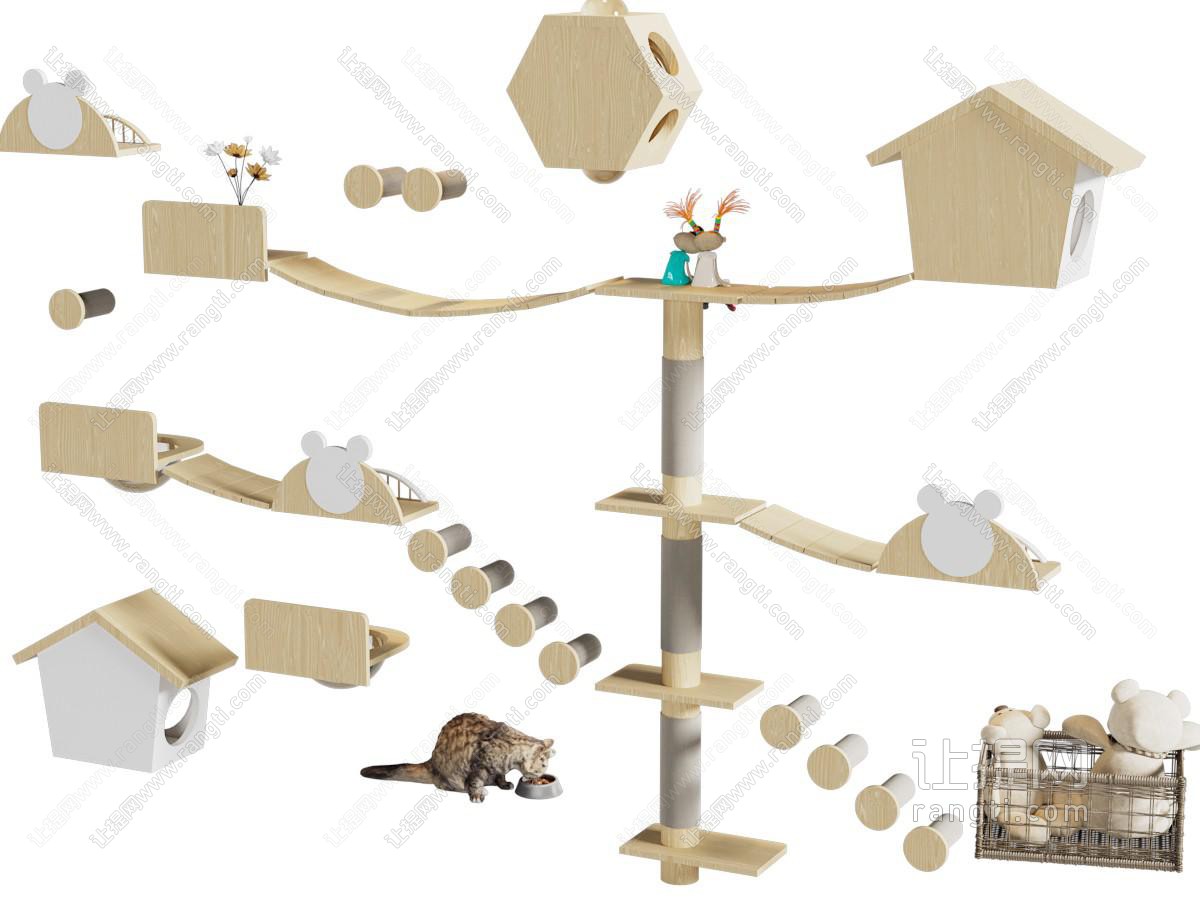 现代宠物玩具 猫爬架 生活用品