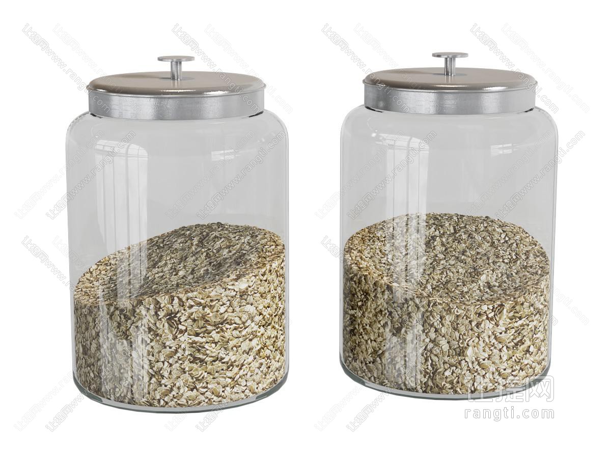 现代粮食密封罐 厨具
