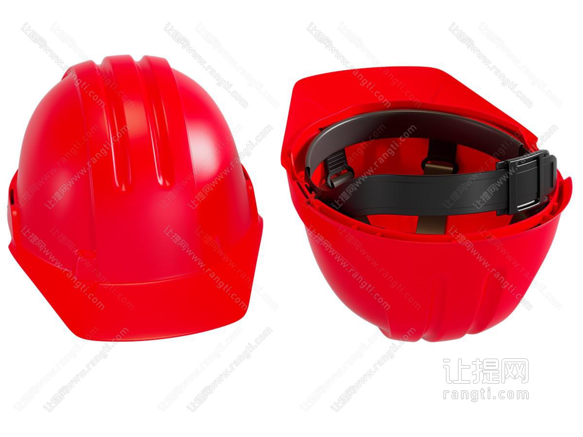 现代建筑工人头盔 安全帽 生活用品