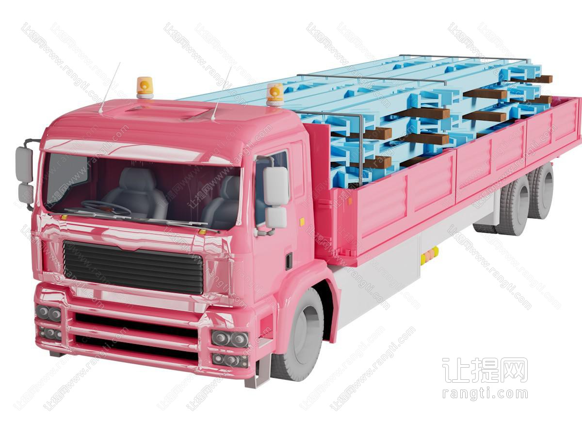 现代卡车 货车 汽车 运输车