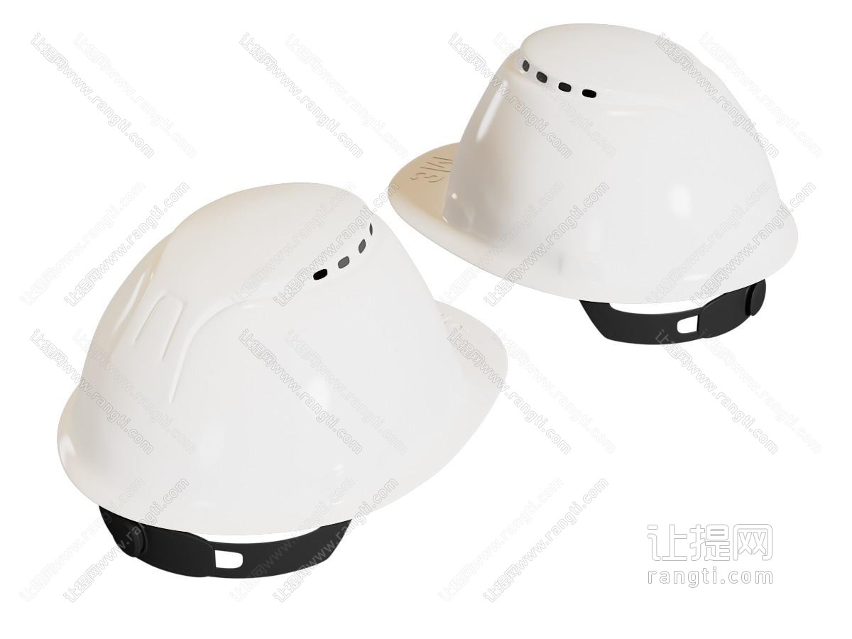 现代安全帽 建筑工人头盔
