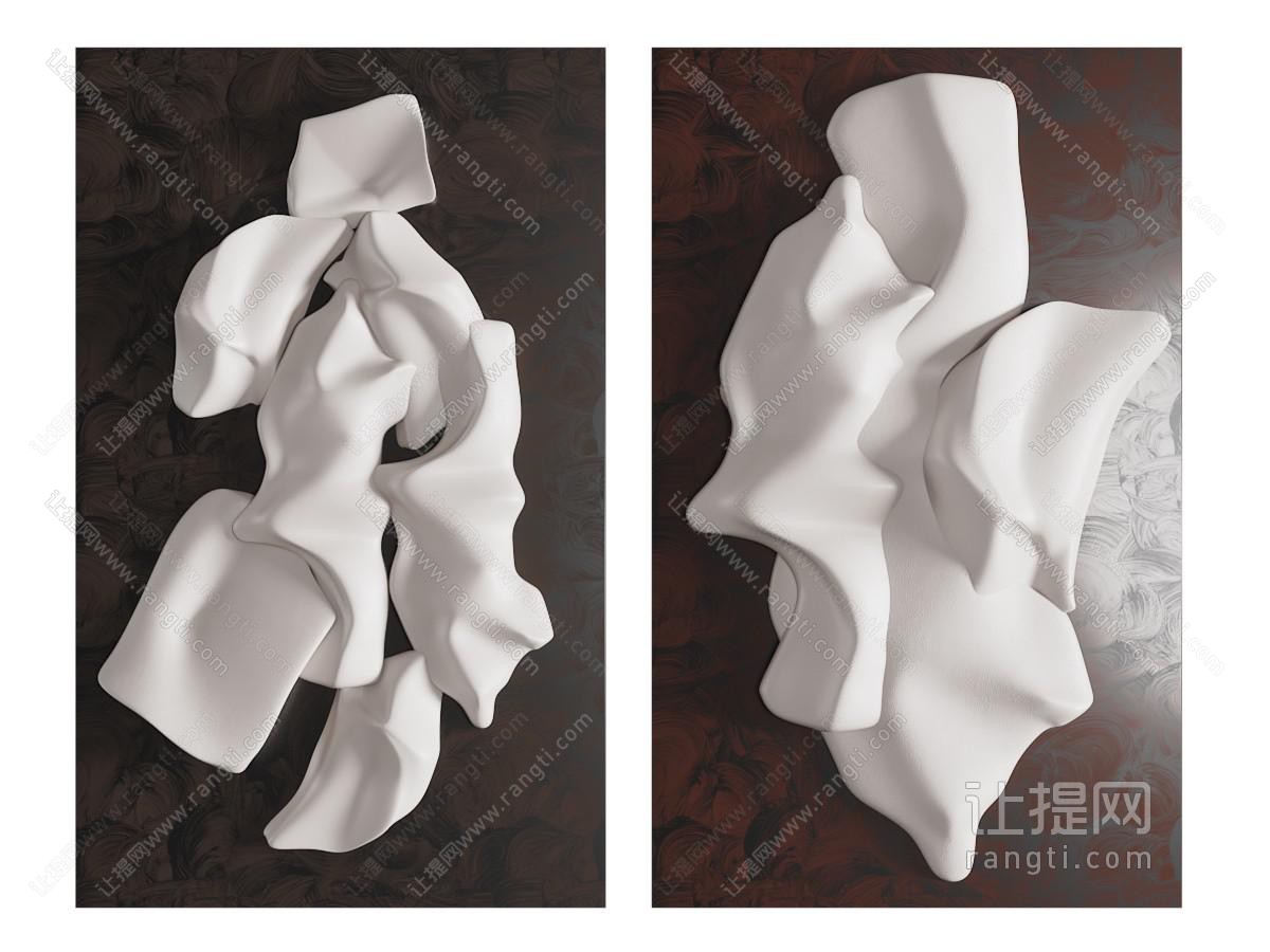 现代立体装饰挂画