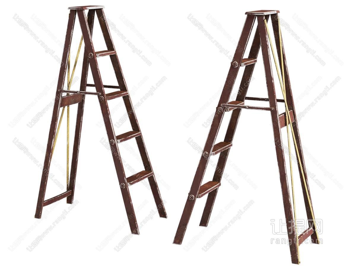 现代可折叠人字梯 生活用品