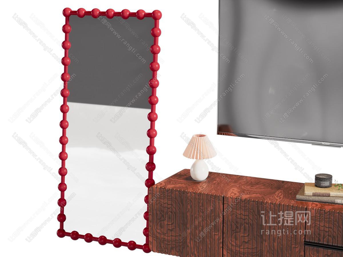 现代穿衣镜子 生活用品