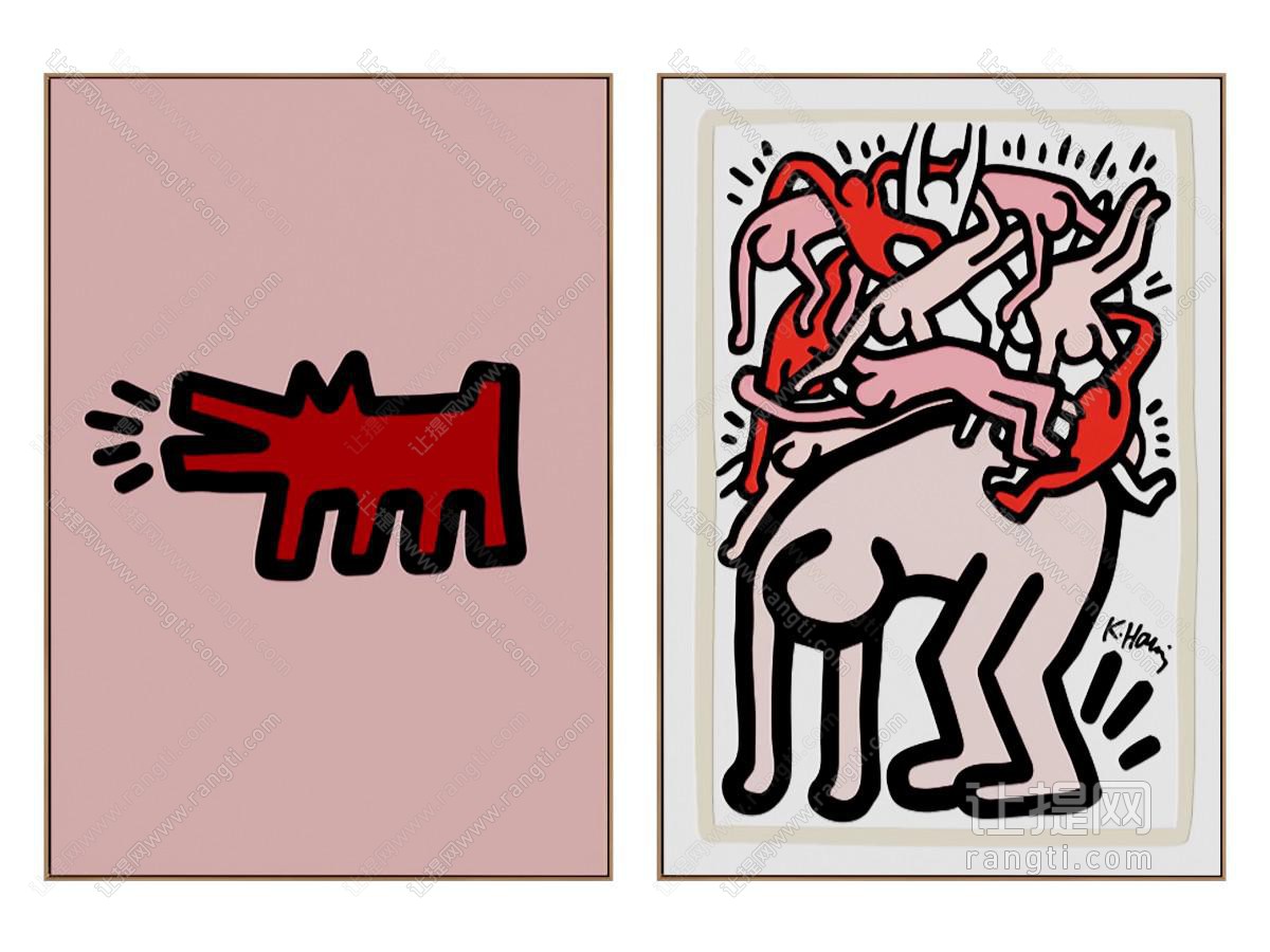 现代装饰挂画
