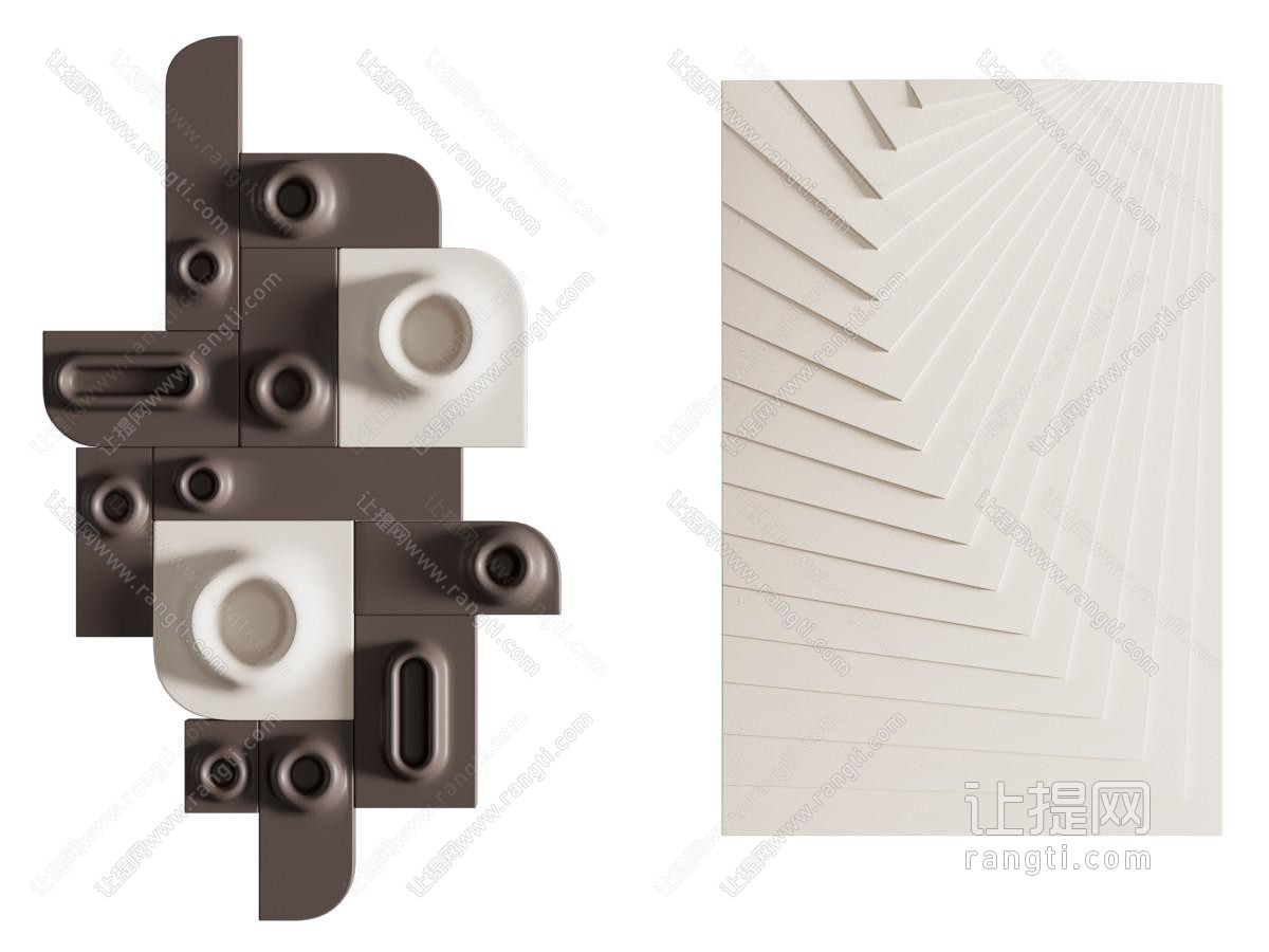 现代立体装饰挂画