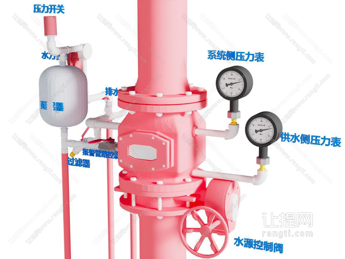 现代供水系统管道设备 工业设备