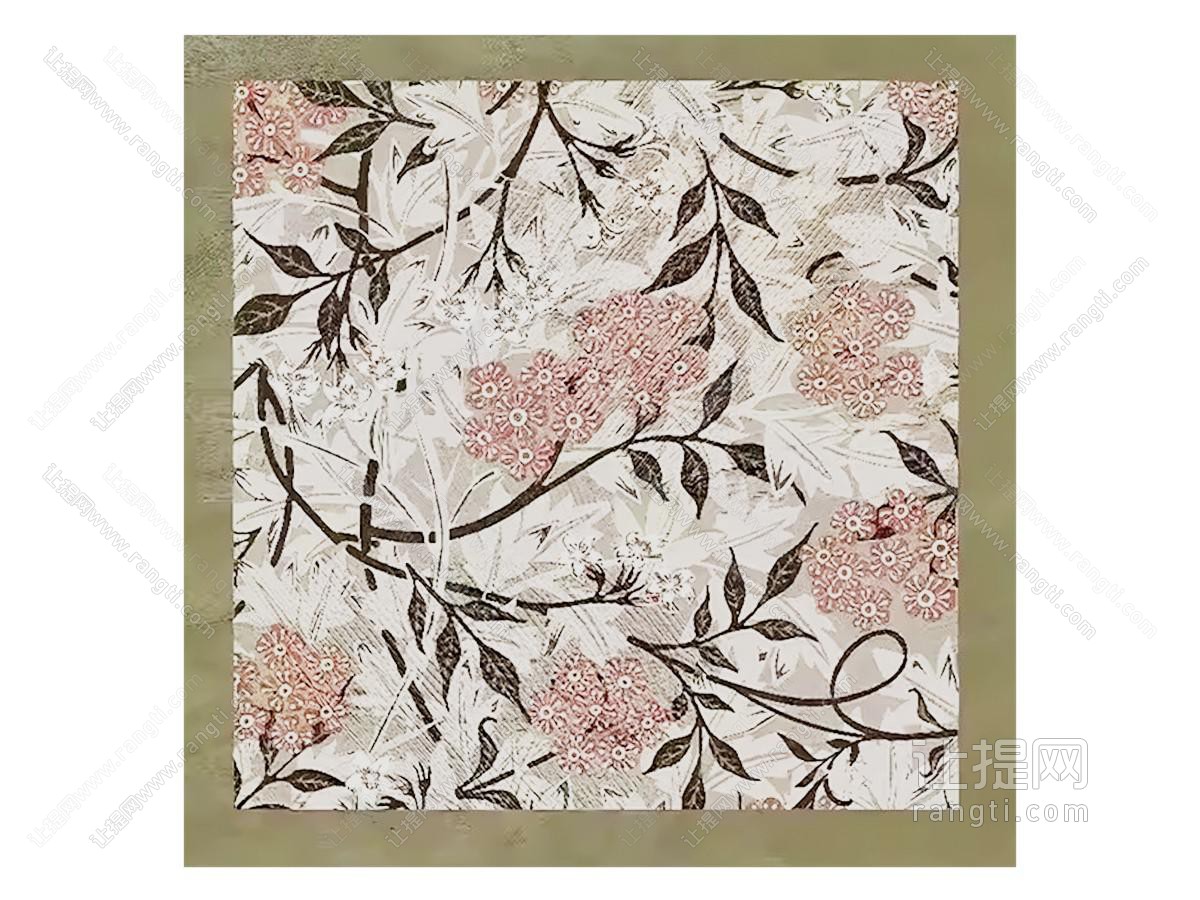 现代花卉装饰挂画
