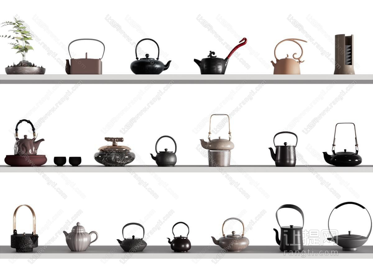 新中式紫砂茶壶