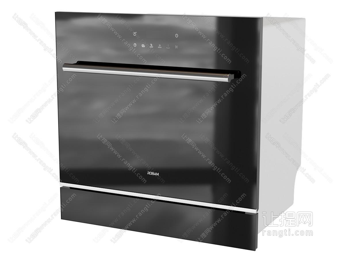 现代嵌入式洗碗机 厨房电器