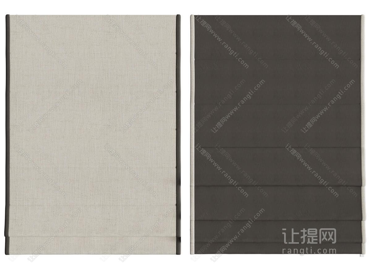 现代罗马帘 窗帘 拉帘