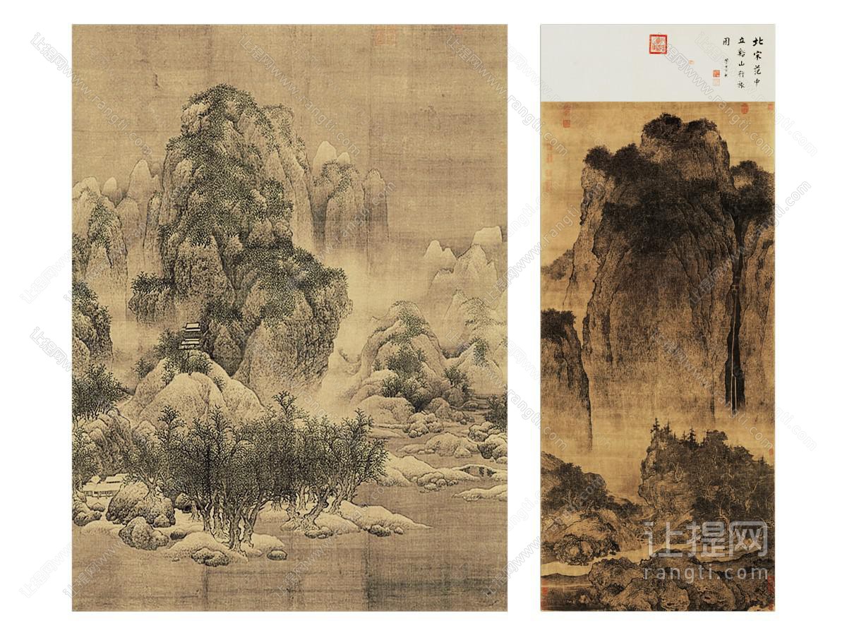新中式装饰挂画