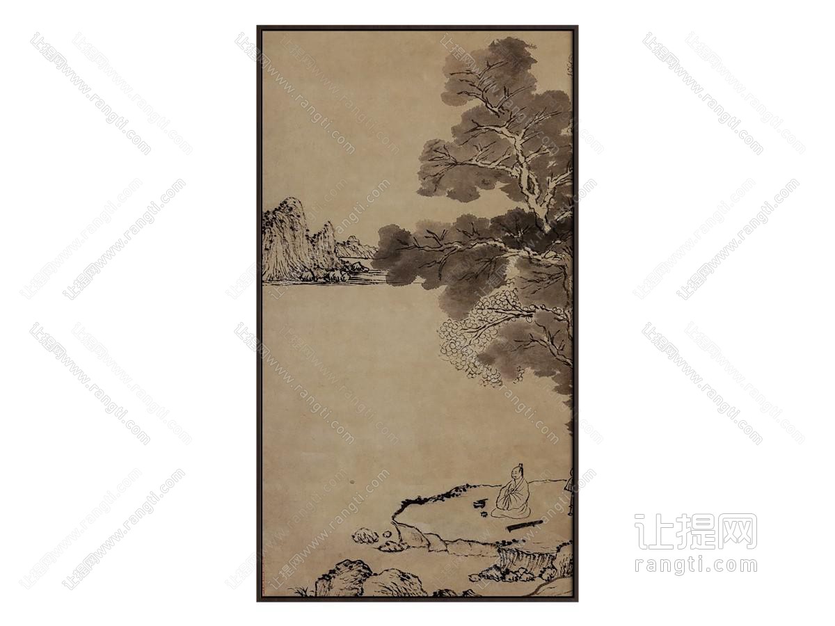新中式装饰挂画