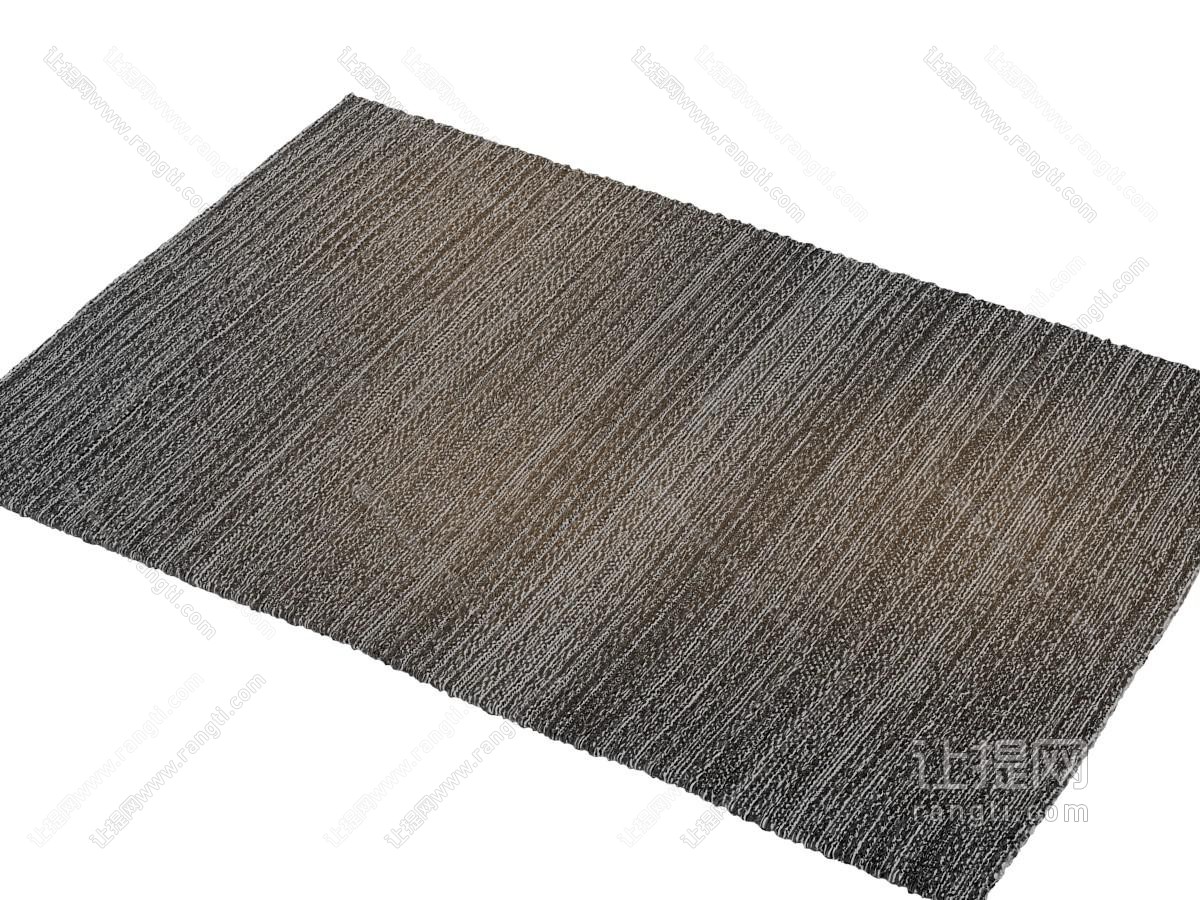 现代长方形地毯