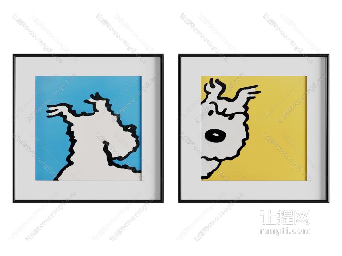 现代装饰挂画