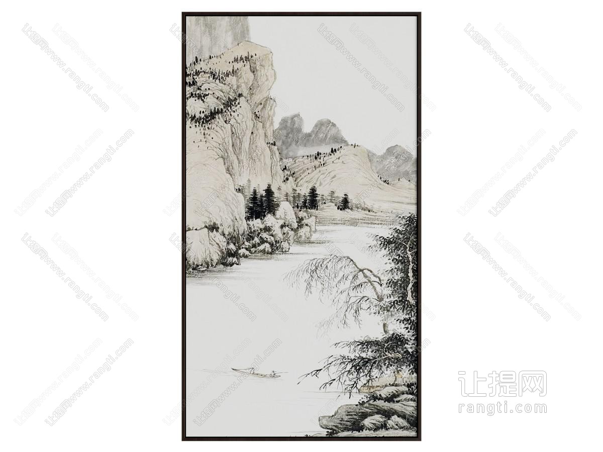 新中式装饰挂画