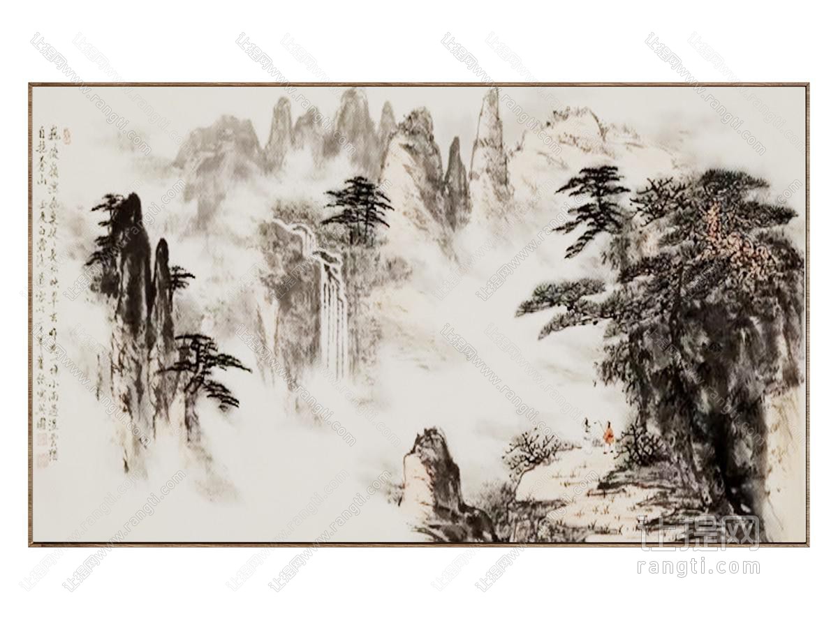 新中式装饰挂画