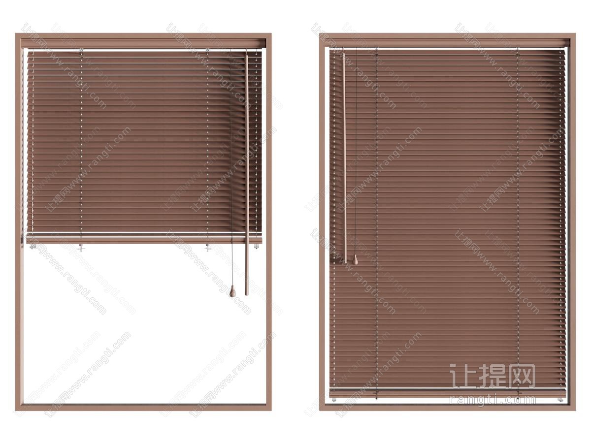 现代竹帘 拉帘 卷帘