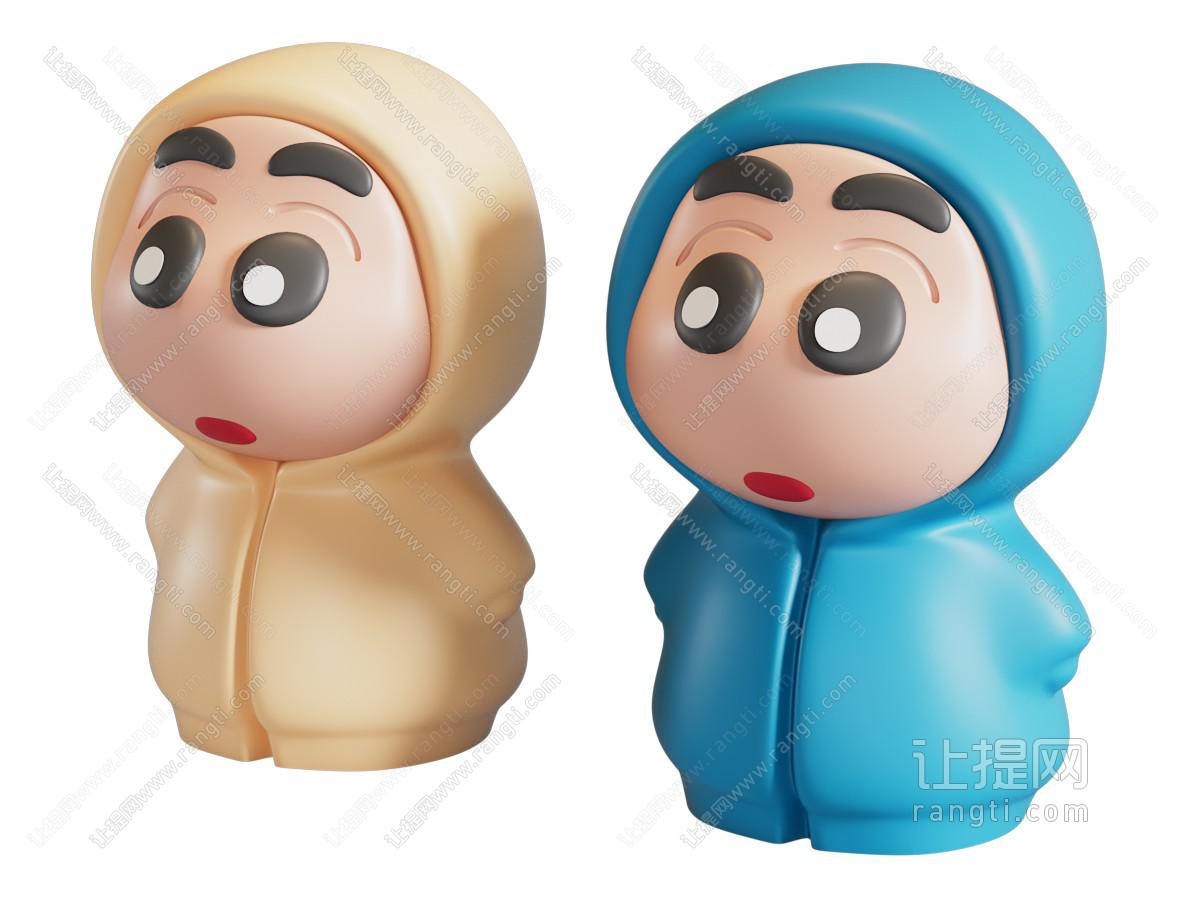 现代儿童玩偶玩具 摆件组合