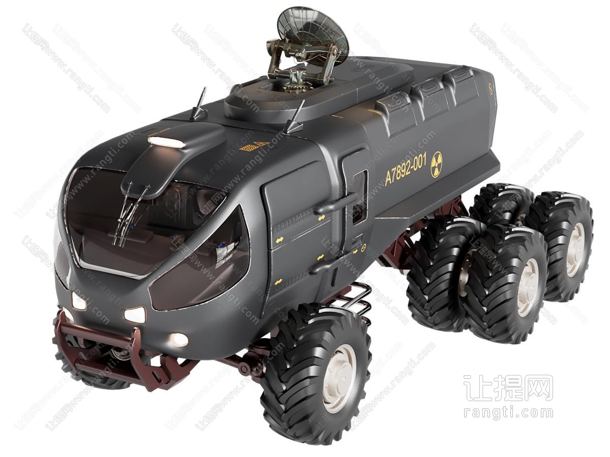 现代星球探索车 越野车