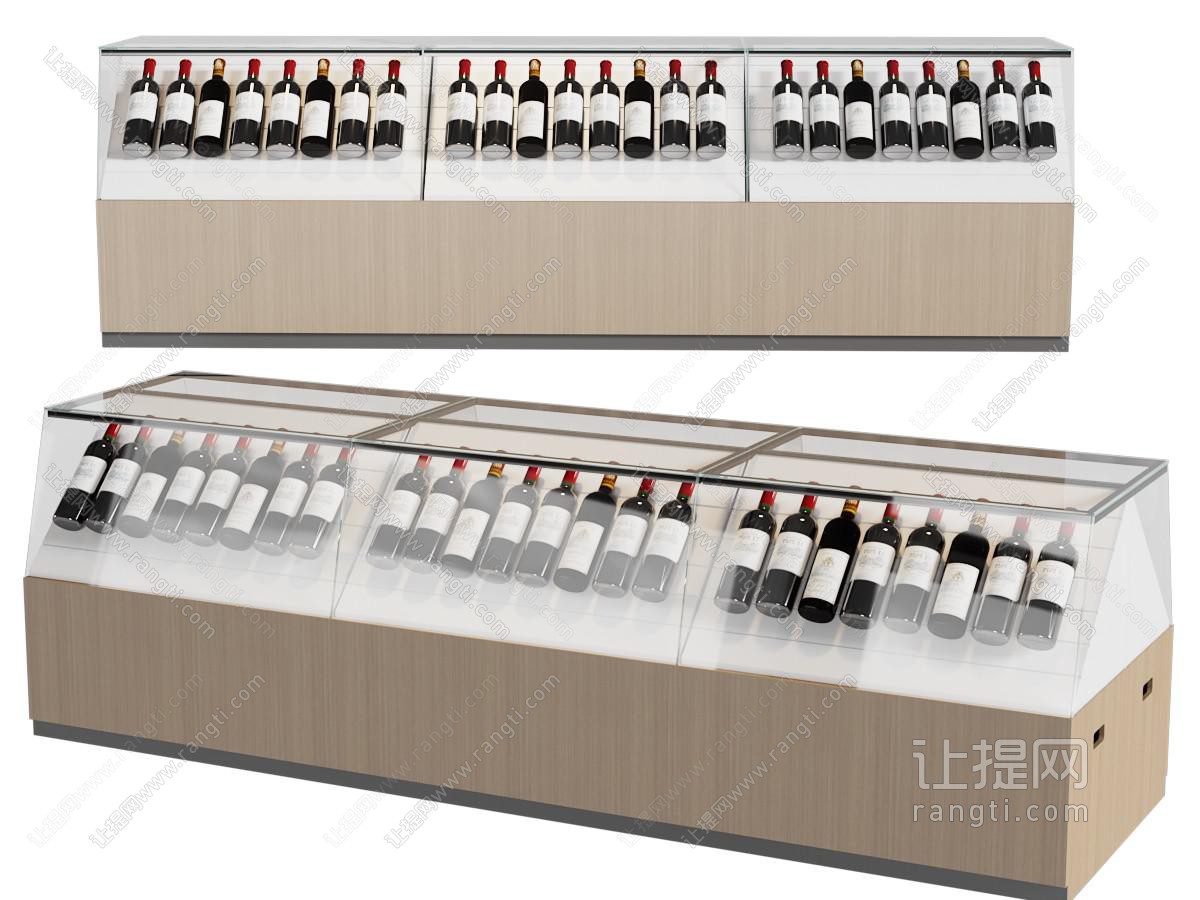 现代红酒展柜 展示柜 展台