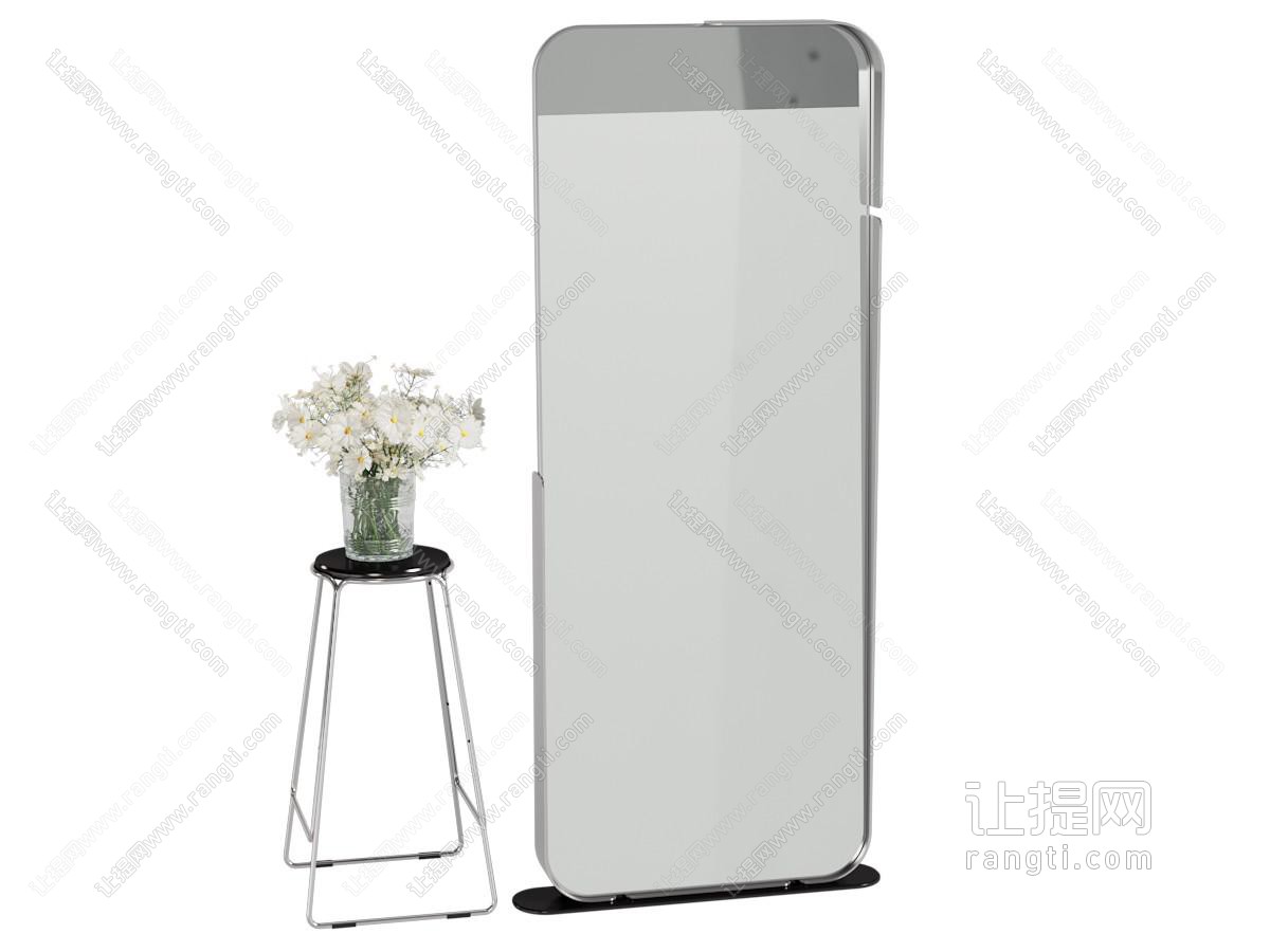 现代穿衣镜子 生活用品